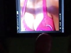 Charlotte flair get's her fat Tits painted by me