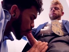 Suit-sex, menplaying, businessmen