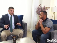 ManUpFilms BIG BLACK COCK Dillon Diaz Witnesses a Specialist to Make him SPUNK