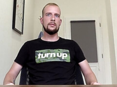 Young balding hottie gets butt-blasted in POV