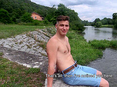 Handjob, gay cum, cum