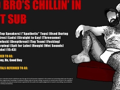 [Audio] 2 Step-brother's Chillin in a Super-steamy Slave