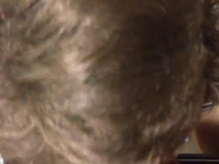 CD sucking me in Public Restroom 3