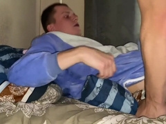 Fucked Me Through A Hole In My Pajamas
