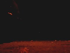 Peeing in street