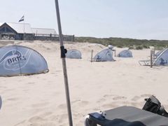 At the Beach Showing My Ass