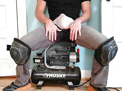 Pissing grey pants while remodeling my house