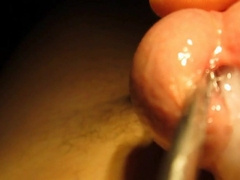 Urethral sounding and stretching with cumshot 7