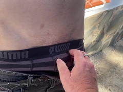 Masturbate Davis barebacked by towheaded Mitch Schif and two other boys
