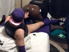 Black chubby gay, bubble butt, fat black gay
