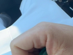 The uber fellow let me demonstrate my sausage and he deepthroated me