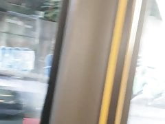Ruined Cumshot in Public Traffic