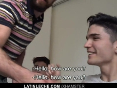 LatinLeche- Super-steamy 3 way For A Draped Fur covered Dude And Lads