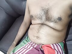 Indian Daddy with Sarong and Underwear