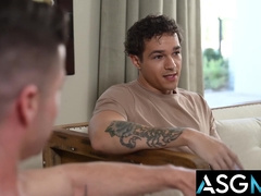 Inked Up Jayden Marcos Finds Comfort In Hunk Buddy Matty Wests Hole