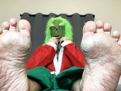 Gay joi, male feet, feet joi