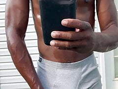 Dick Tease - Evening Outdoors