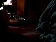 Lad's Sucky-sucky & Cum shot Before Couch