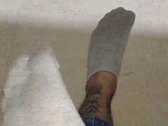 man makes foot video for fetishists