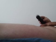 YOUNG 19 YRS OLD USES 19CM DILDO IN ASS
