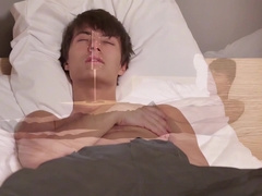 Tommy Hunter masturbates his stiff man-meat