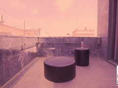 Tatted Axel Abysse Rails Faux-Cock After Assfuck Have Fun