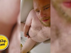 Daddy watersports, chubby piss in ass, german extreme pissing