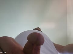Cum on cam solo Masturbation
