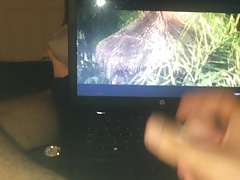masturbating to Rihanna Anaconda