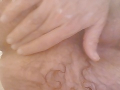 Showering and Showing my Tight Virgin Ass