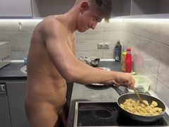Gyros Tortilla , Nude Cooking