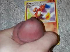 Charmeleon pokemon card cumshot