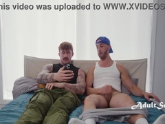 Gay-for-pay Homies Cross the Line After a Meatpipe Dilemma - Adam Banks, Evan Jordie
