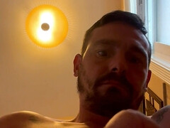 Jerking off in bathroom