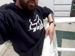 Gay handjob cum, younger, man masturbating