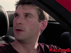 Dustin Holloway is having his ass drilled by jock Skyy Knox