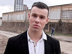 Slick-as-fuck Czech dude gets his asshole dominated big time