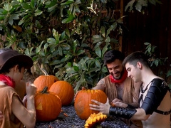 Halloween stepson swapping with plenty of fun twists