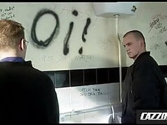 Cazzofilm.com - Intense fuck in a public toilet