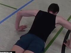 WurstFilm.com -  Shaved and used by gym coach