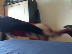 taking my huge dildo a little 5