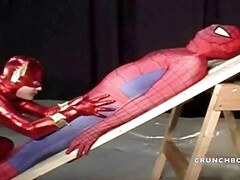 fetish sex with super hero clothes