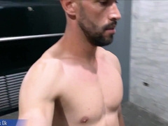 Sport model ambling nude in Buenos Aires Argentina. Highly Risky