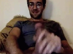 Sexy French Str8 Guy Shoots All Over Himself #214