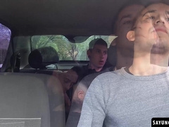 Dimitri Star and Luca Libra got into a steamy three way plumb with Leo Blue