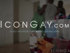 Benvi gives BBC Micah Martinez a sensual massage and a kinky happy ending