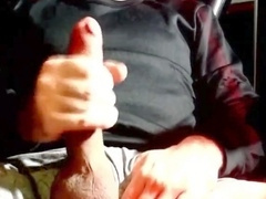 Rock hard cock throbbing and cumming - a juicy solo session just for you!