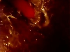 Black Tranny squirting for daddy pt2