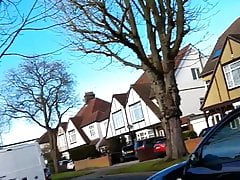 Busy Street with Cock Showing in my Jeans