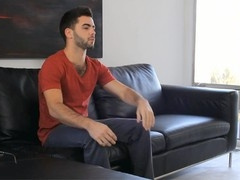 hairy josh long in intense anal scene